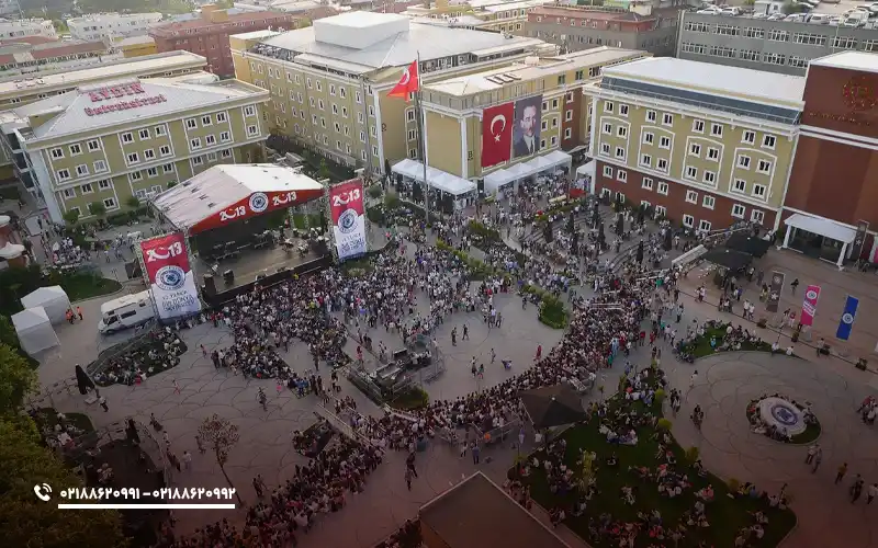 امکانات رفاهی دانشگاه آیدین استانبول