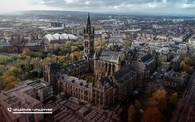 امکانات رفاهی و آموزشی دانشگاه گلاسکو