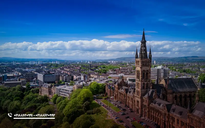 رشته های تحصیلی دانشگاه گلاسکو